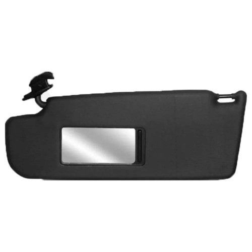 QUEBRA-SOL GOL G5/ G6 PRETO CANELADO NEWTEC LADO ESQUERDO ESPELHO/ ILUMINAÇÃO/ BOLSA - UNIDADE