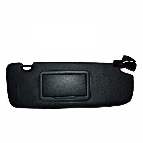 QUEBRA-SOL FOX PRETO CANELADO NEWTEC LADO DIREITO ESPELHO/ ILUMINAÇÃO - UNIDADE