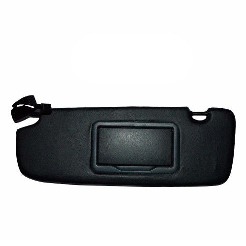 QUEBRA-SOL FOX PRETO CANELADO NEWTEC LADO ESQUERDO ESPELHO/ ILUMINAÇÃO - UNIDADE