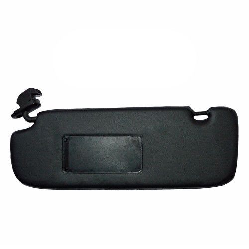 QUEBRA-SOL FOX PRETO CANELADO NEWTEC LADO ESQUERDO C/ ESPELHO - UNIDADE