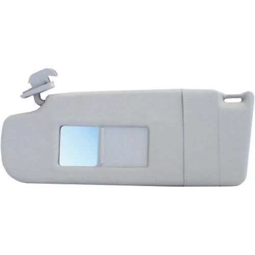 QUEBRA-SOL POLO CINZA CANELADO NEWTEC LADO ESQUERDO ESPELHO/ ILUMINAÇÃO/ BOLSA - UNIDADE