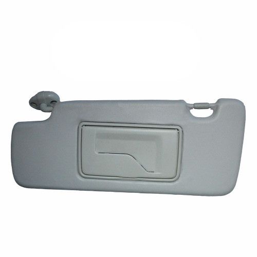 QUEBRA-SOL CITY/ FIT 09/.. CINZA NEWTEC LADO ESQUERDO C/ ESPELHO - UNIDADE