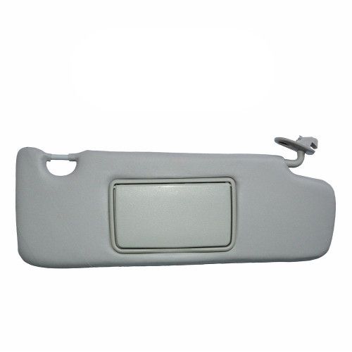 QUEBRA-SOL LOGAN/ SANDERO CINZA CLARO NEWTEC LADO DIREITO C/ ESPELHO - UNIDADE