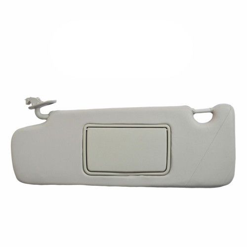 QUEBRA-SOL LOGAN/ SANDERO CINZA CLARO NEWTEC LADO ESQUERDO C/ ESPELHO - UNIDADE