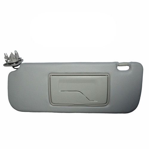 QUEBRA-SOL COROLLA/ FIELDER 02/08 CINZA NEWTEC LADO ESQUERDO C/ ESPELHO - UNIDADE