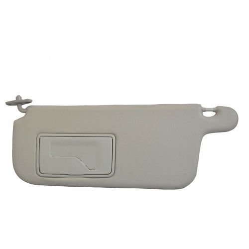 QUEBRA-SOL MITSUBISHI TR4 03/14 CINZA NEWTEC LADO ESQUERDO C/ ESPELHO - UNIDADE