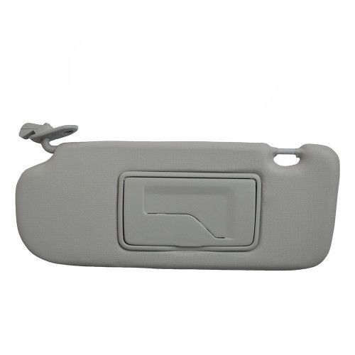 QUEBRA-SOL HYUNDAI HB20 HATCH/ SEDAN CINZA NEWTEC LADO ESQUERDO C/ ESPELHO - UNIDADE