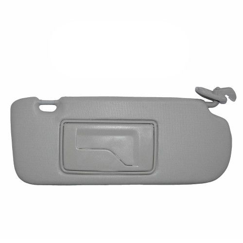 QUEBRA-SOL HYUNDAI HB20 HATCH/ SEDAN CINZA NEWTEC LADO DIREITO C/ ESPELHO - UNIDADE