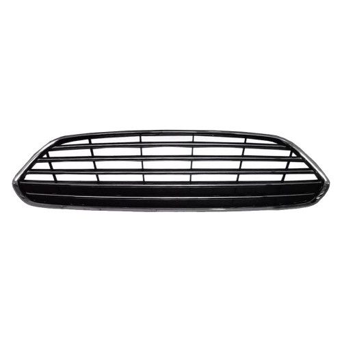 GRADE NEW FIESTA HATCH 13/... FIPPARTS PRETA C/ ARO PRATA - UNIDADE