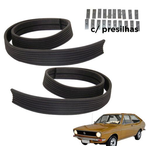 BORRACHÃO DE PARA-CHOQUE PASSAT GUARNIRUBBER C/ PRESILHA - UNIDADE