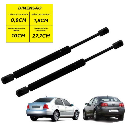 AMORTECEDOR DA TAMPA PORTA MALA BORA/ AUDI 98/... AUTOVEX - UNIDADE