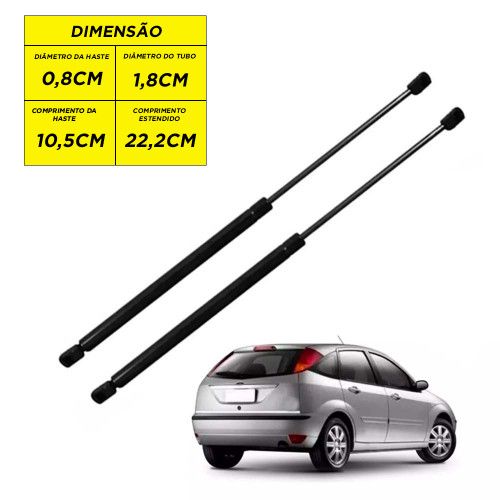 AMORTECEDOR DA TAMPA PORTA MALA FOCUS HATCH 00/02 AUTOVEX - UNIDADE