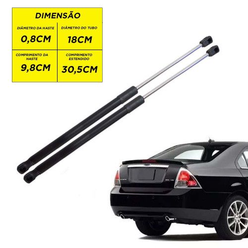 AMORTECEDOR DA TAMPA PORTA MALA FUSION 02/... AUTOVEX - UNIDADE