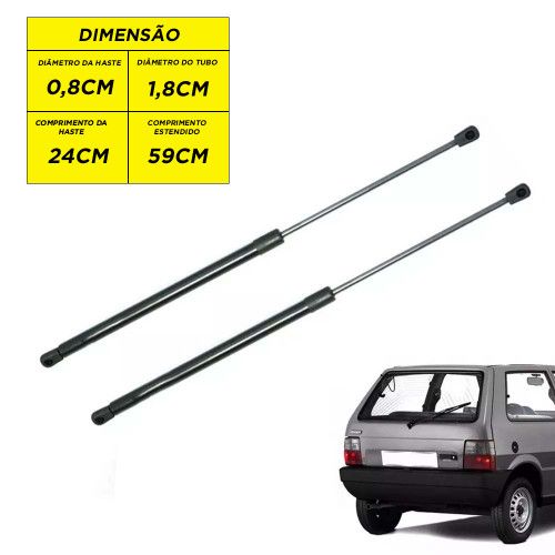 AMORT. TAMPA PORTA MALA UNO AUTOVEX - 84/... . COM 1 UN