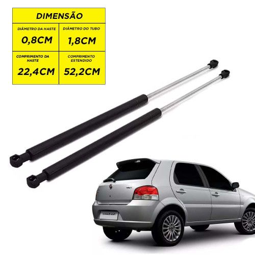 AMORTECEDOR DA TAMPA PORTA MALA PALIO GII 11/... AUTOVEX - UNIDADE