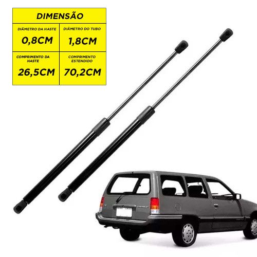 AMORTECEDOR DA TAMPA PORTA MALA IPANEMA 89/97 AUTOVEX - UNIDADE