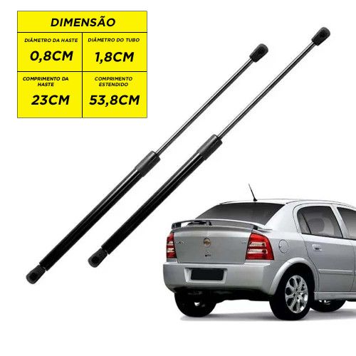 AMORTECEDOR DA TAMPA PORTA MALA ASTRA HATCH 99/... AUTOVEX - UNIDADE