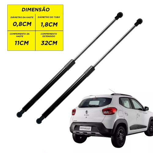 AMORTECEDOR DA TAMPA PORTA MALA KWID 17/... AUTOVEX - UNIDADE