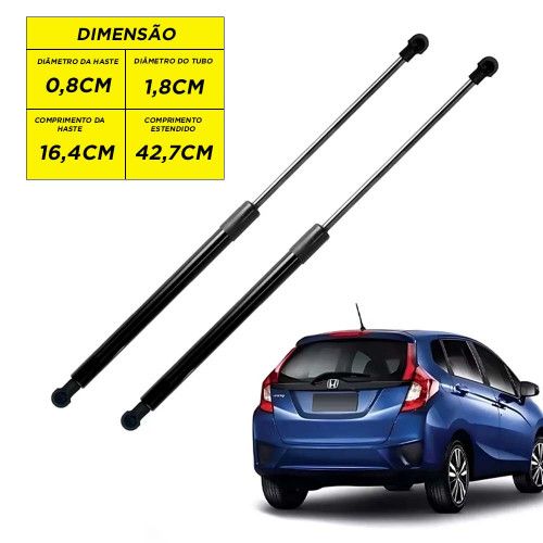 AMORTECEDOR DA TAMPA PORTA MALA HONDA FIT 15/... AUTOVEX - UNIDADE