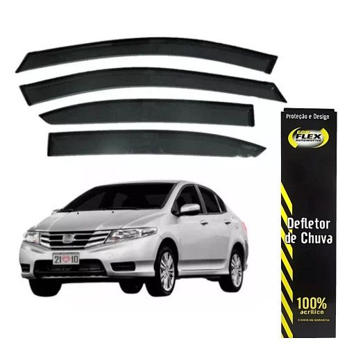 CALHA DE CHUVA HONDA CITY 09/14 ECOFLEX - JOGO