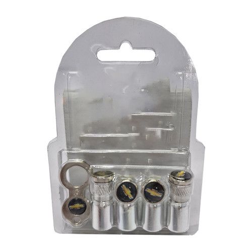  CAPA ANTIFURTO CROMADA PARA VÁLVULA QUALITFORCE GM - UNIDADE