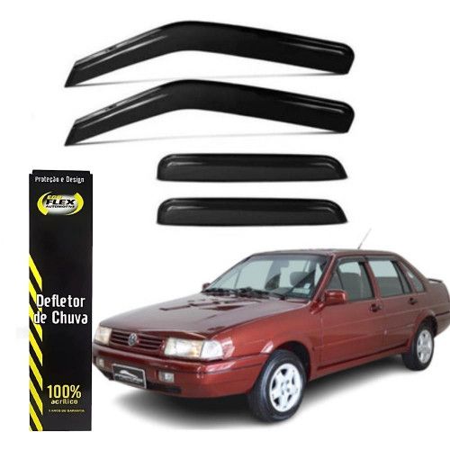 CALHA DE CHUVA SANTANA 00/06 4 PORTAS ECOFLEX - JOGO