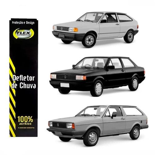 CALHA DE CHUVA GOL/ PARATI/ VOYAGE 87/94 ECOFLEX - JOGO