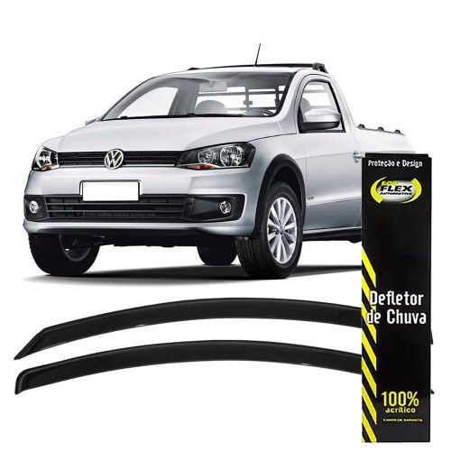 CALHA DE CHUVA SAVEIRO G5/ G6 ECOFLEX - JOGO