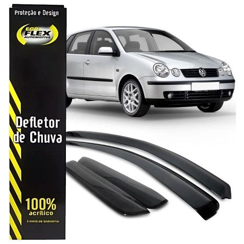 CALHA DE CHUVA POLO HATCH 03/16 ECOFLEX - JOGO