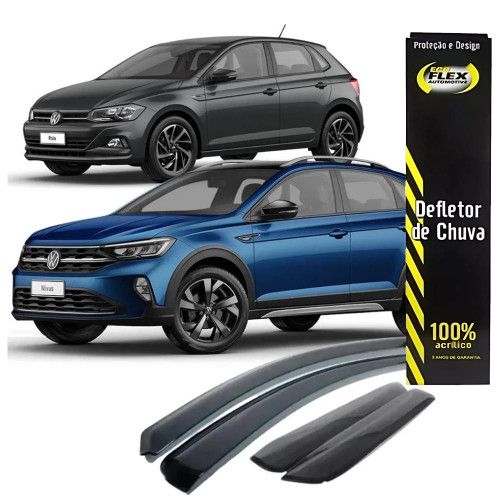 CALHA DE CHUVA POLO HATCH 17/.../ NIVUS 4 PORTAS ECOFLEX - JOGO