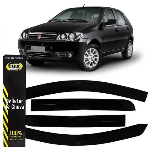 CALHA DE CHUVA PALIO 96/11 4 PORTAS ECOFLEX - JOGO