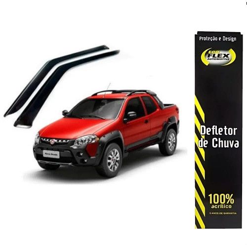 CALHA DE CHUVA STRADA 13/19 3 PORTAS ECOFLEX - JOGO