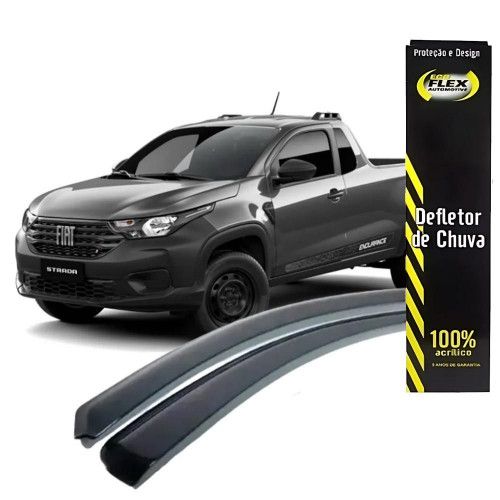 CALHA DE CHUVA STRADA 20/... 2 PORTAS ECOFLEX - JOGO