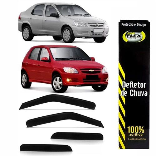 CALHA DE CHUVA CELTA/ PRISMA 00/15 4 PORTAS ECOFLEX - JOGO