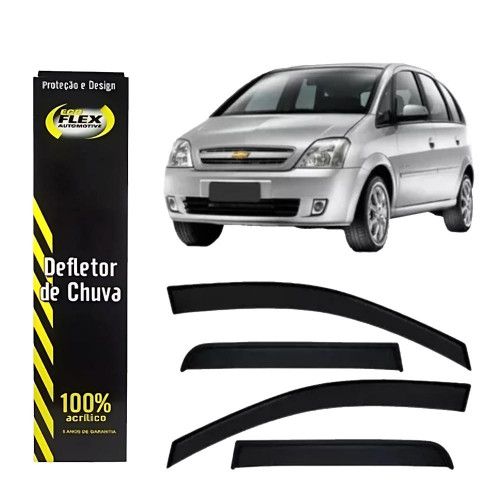 CALHA DE CHUVA MERIVA 4 PORTAS ECOFLEX - JOGO