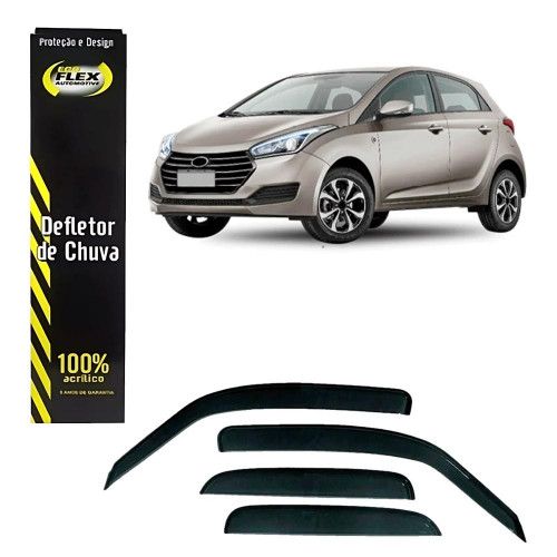 CALHA DE CHUVA HB20 HATCH 12/19 ECOFLEX - JOGO