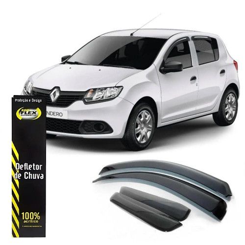 CALHA DE CHUVA SANDERO 14/... ECOFLEX - JOGO