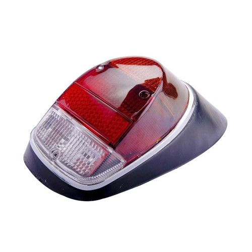 LANTERNA TRASEIRA FUSCA 1500 COMPLETA COM CARCAÇA INDCAR TRICOLOR LADO DIREITO - UNIDADE