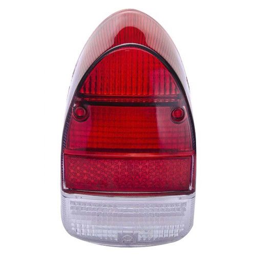 LENTE DA LANTERNA TRASEIRA FUSCA 1500 INDCAR BICOLOR - PC COM 2 UN