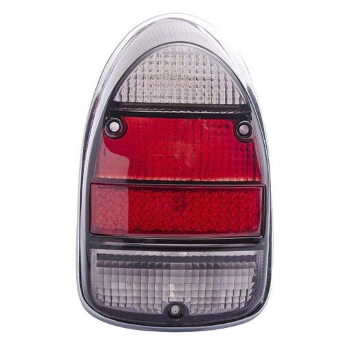 LENTE DA LANTERNA TRASEIRA FUSCA 1500 INDCAR COR FUMÊ - PC COM 2 UN