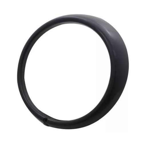 ARO DE FAROL FUSCA/ KOMBI 1 FURO PLASTIDUR PRETO - PC COM 2 UN