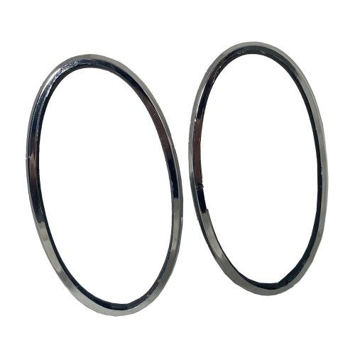 ARO DA LANTERNA TRASEIRA FUSCA 1300 PLASTIDUR CROMADO - PC COM 2 UN