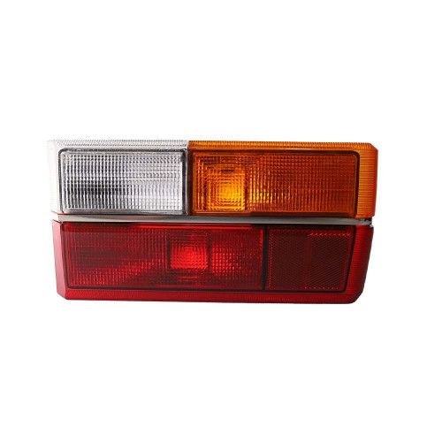 LANTERNA TRASEIRA GOL 80/86 TRICOLOR JCV LADO DIREITO PLÁSTICO FRISO CROMADO - UNIDADE