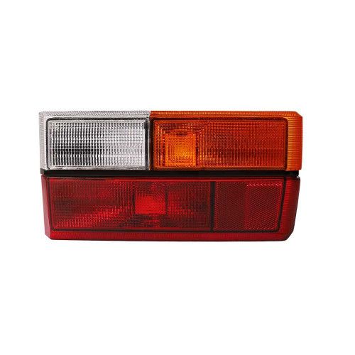 LANTERNA TRASEIRA GOL 80/86 TRICOLOR JCV LADO DIREITO PLÁSTICO FRISO PRETO - UNIDADE