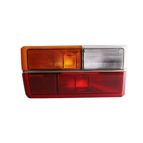 LANTERNA TRASEIRA GOL 80/86 TRICOLOR JCV LADO ESQUERDO PLÁSTICO FRISO CROMADO - UNIDADE