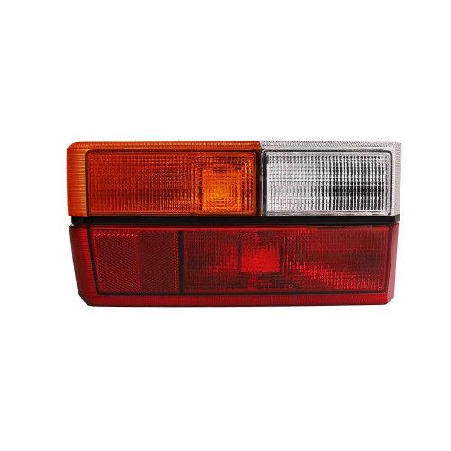 LANTERNA TRASEIRA GOL 80/86 TRICOLOR JCV LADO ESQUERDO PLÁSTICO FRISO PRETO - UNIDADE