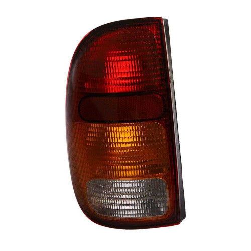 LANTERNA TRASEIRA SAVEIRO 98/02 JCV LADO ESQUERDO PLÁSTICO TRICOLOR - UNIDADE