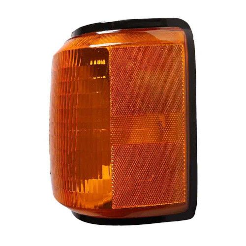 LANTERNA DIANTEIRA F-1000 93/97 JCV LADO ESQUERDO PLÁSTICO COR ÂMBAR - UNIDADE