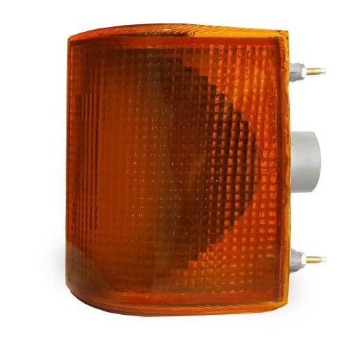 LANTERNA DIANTEIRA OPALA/ CARAVAN 88/92 JCV LADO ESQUERDO PLÁSTICO COR ÂMBAR - UNIDADE