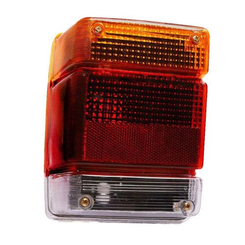 LANTERNA TRASEIRA CHEVY/ MARAJÓ 83/94 JCV LADO ESQUERDO PLÁSTICO TRICOLOR - UNIDADE